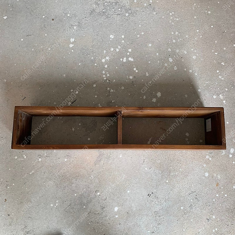 빈티지가구 티크 월박스 나무박스 수납장 선반 이미지