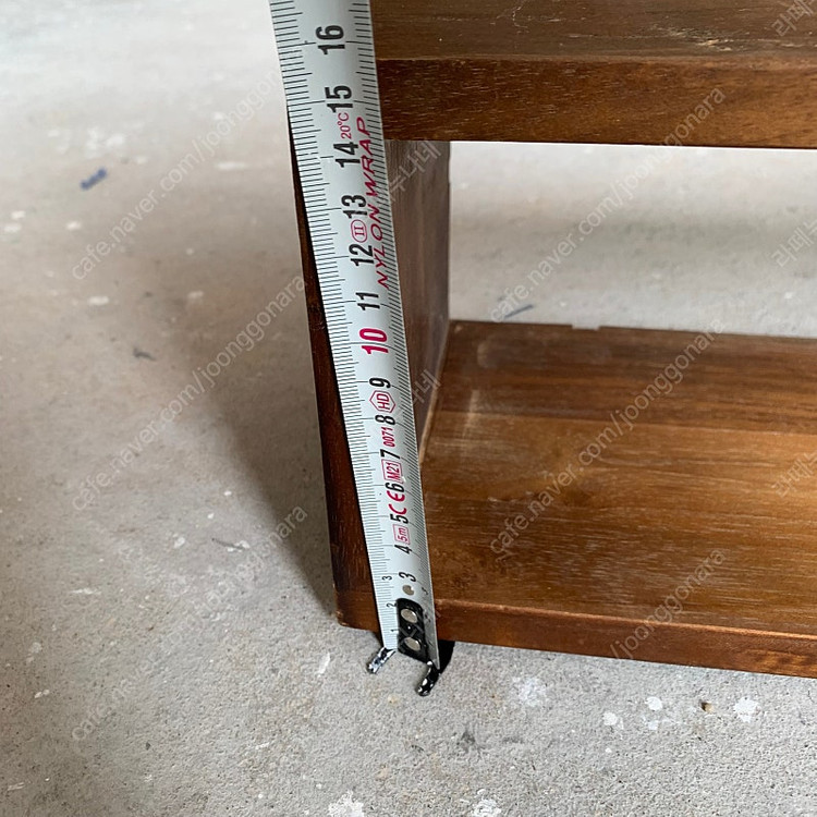 빈티지가구 티크 월박스 나무박스 수납장 선반 이미지