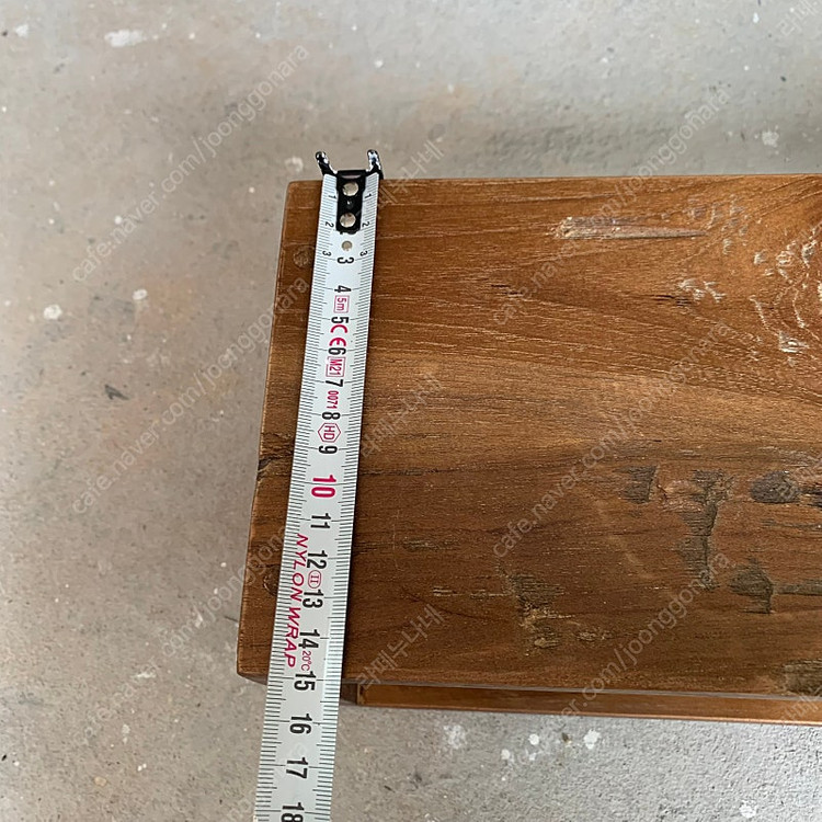 빈티지가구 티크 월박스 나무박스 수납장 선반 이미지