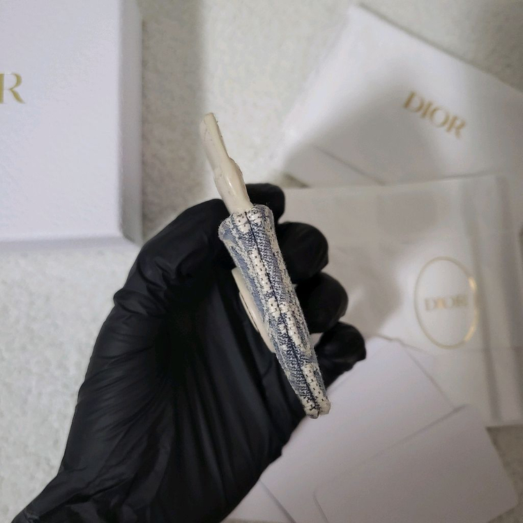 [유일매물/한정판] 디올 오블리크 몽테인 카드홀더 카드지갑 라이트 비스킷 이미지