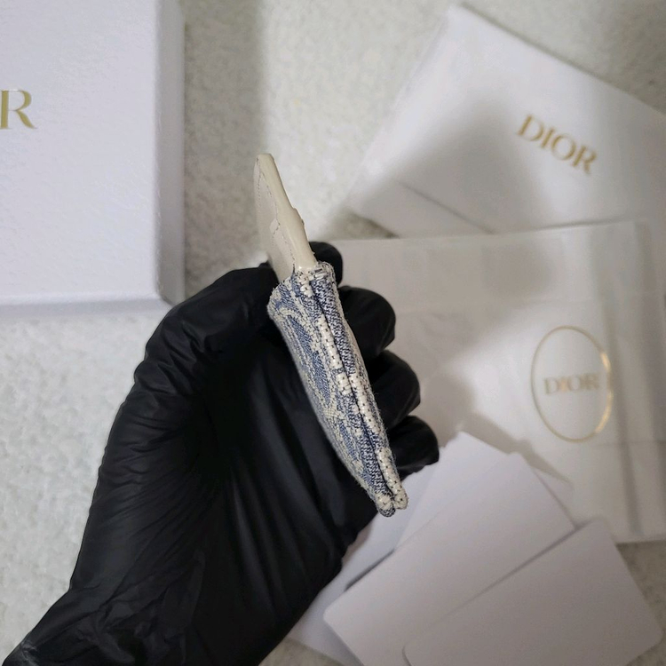 [유일매물/한정판] 디올 오블리크 몽테인 카드홀더 카드지갑 라이트 비스킷 이미지