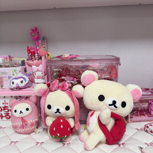 고전 딸기 코리락쿠마 인형 판매 희귀 매물없음 이미지