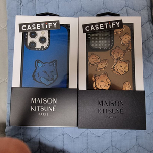 아이폰16프로맥스 케이스티파이x메종키츠네 케이스 이미지