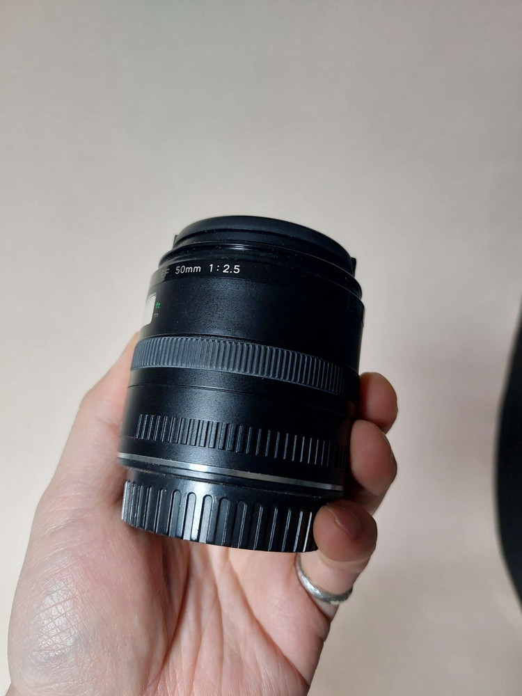 캐논 EF 50mm f2.5 compact macro 캐논 50마 이미지
