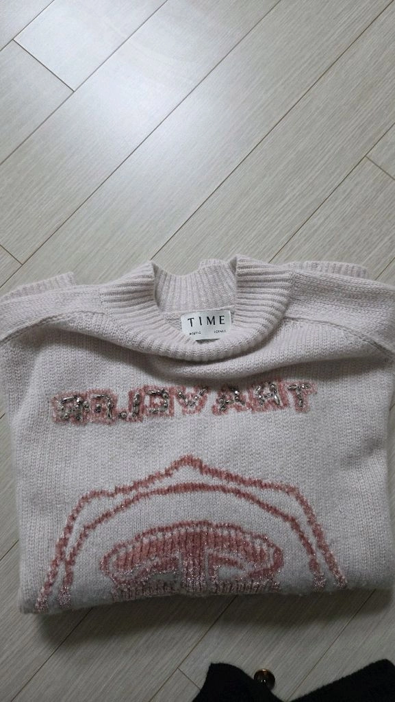 타임니트 더캐시미어 마인 랑방 시스템 sjsj 한섬 이미지