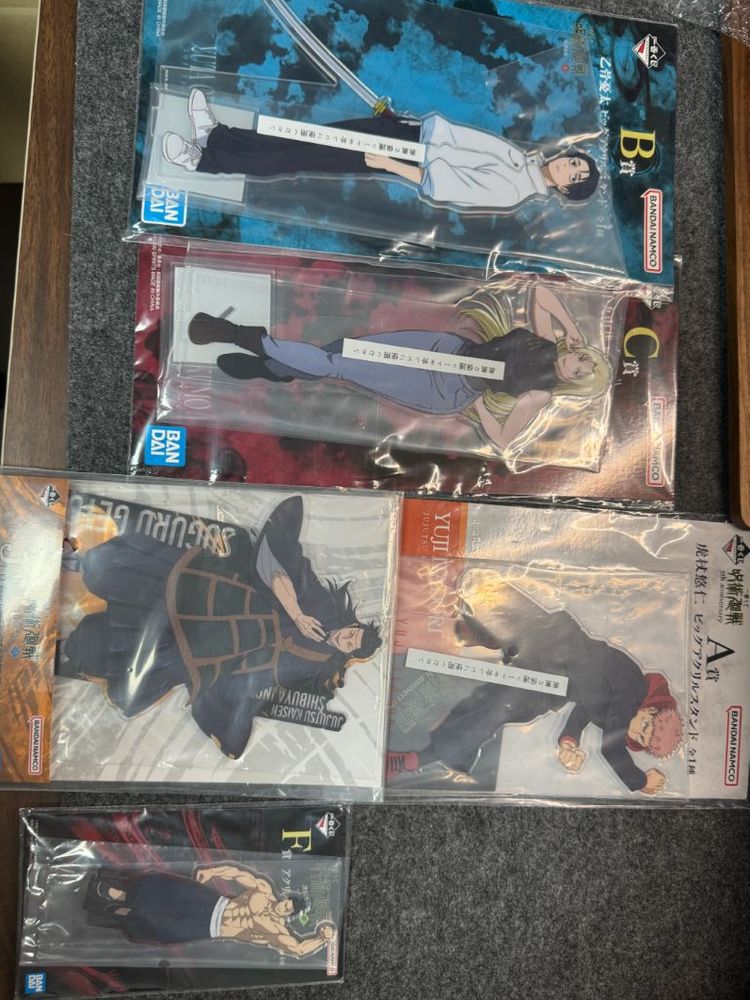 제일복권 주술회전 아크릴스탠드 세트 이미지