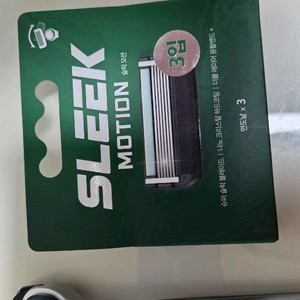 슬릭면도기 면도날3개 이미지