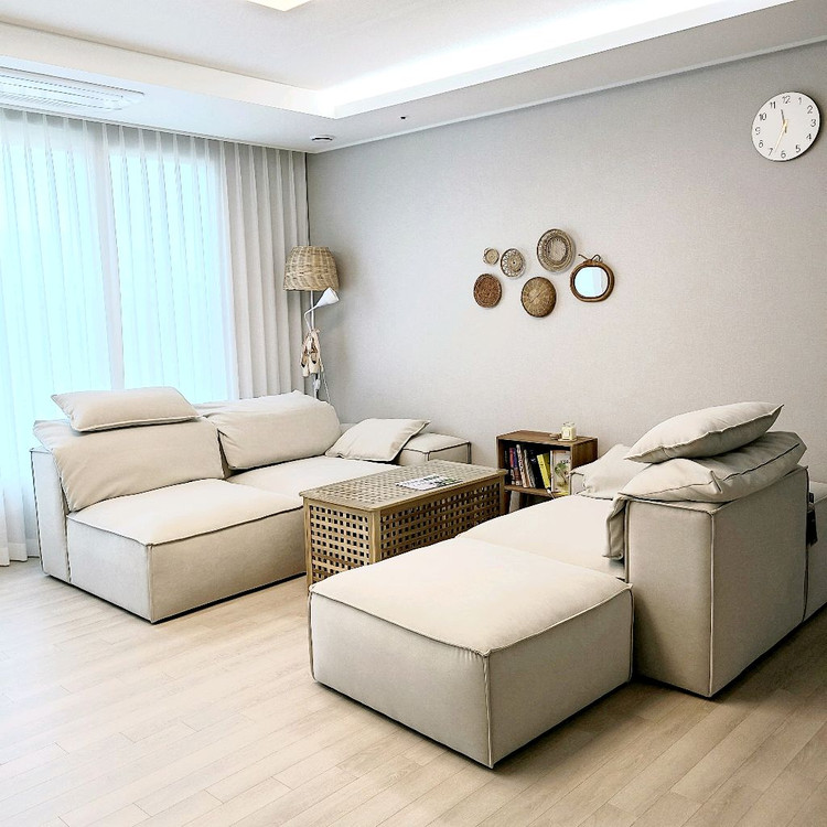 에싸 카리브 (카시미라) 4인용 소파세트 이미지