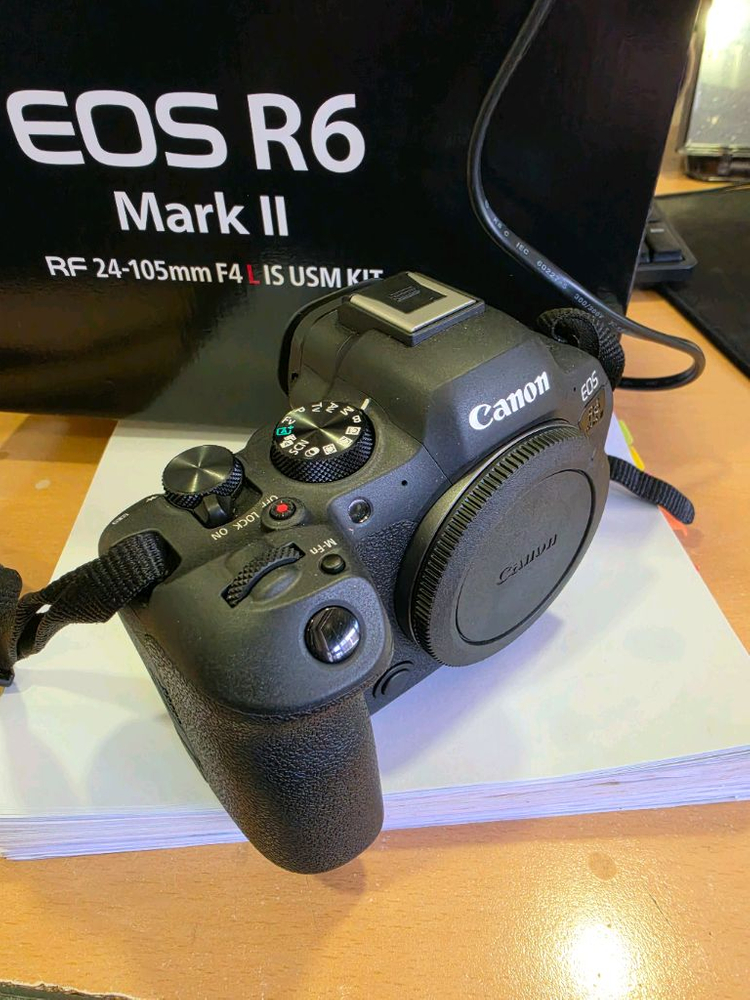 신품급 4천컷)캐논 EOS R6 Mark II 카메라 RF 바디 이미지