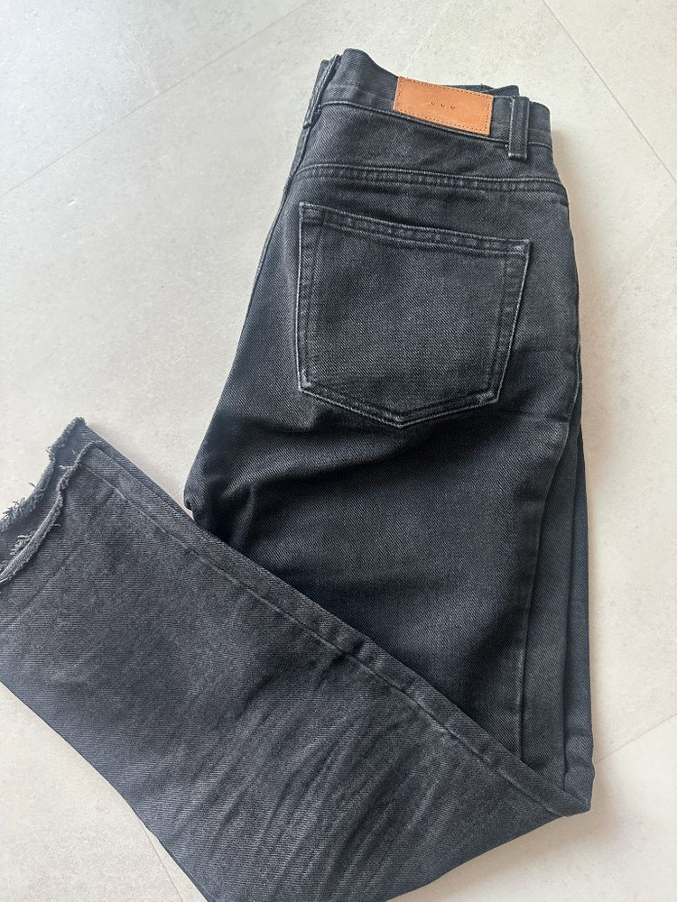 매니모어몽 청바지 데님 흑청 (s사이즈) 이미지