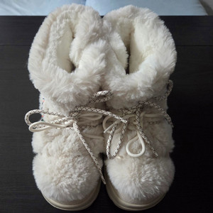 새상품))르꼬끄 론론 코제트 아이보리 겨울 부츠 이미지