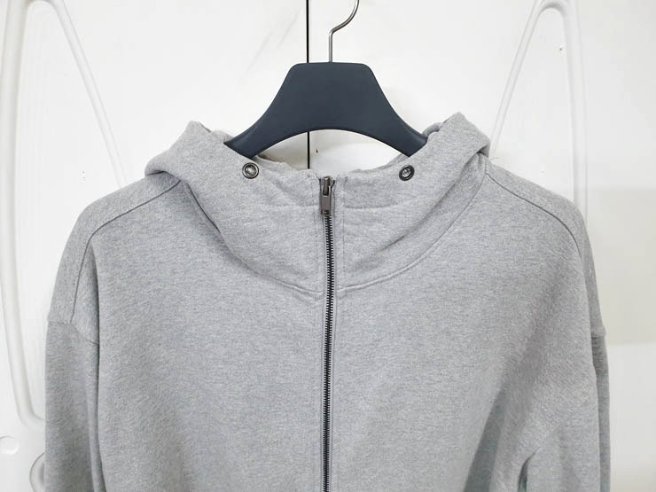 제멋 남성 오버핏 크롭 후드집업 그레이 M 이미지