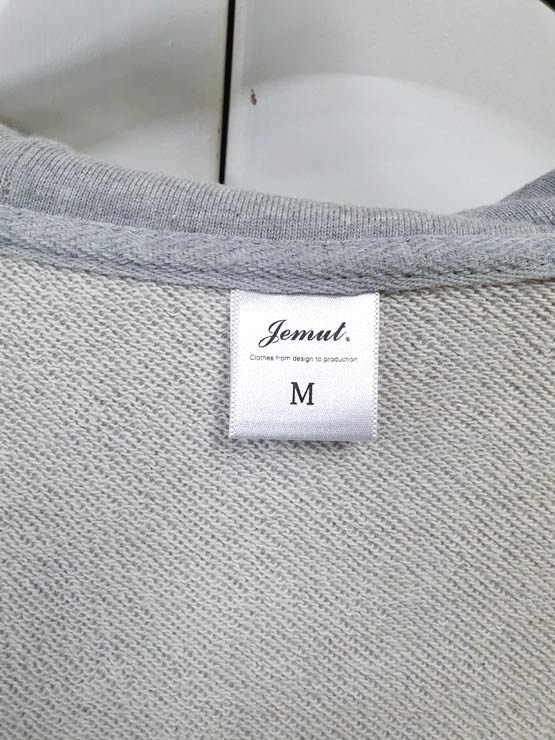 제멋 남성 오버핏 크롭 후드집업 그레이 M 이미지