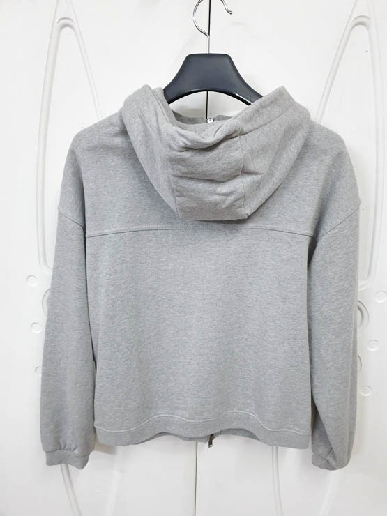 제멋 남성 오버핏 크롭 후드집업 그레이 M 이미지