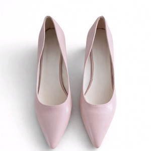 연핑크 스틸레토 구두 거의 새상품 이미지