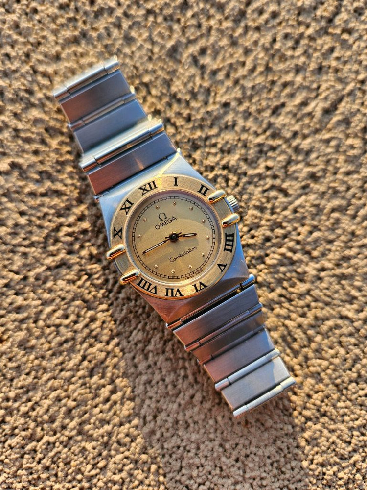 정품 ) 오메가 컨스틸레이션 여성 엔티크 시계 이미지