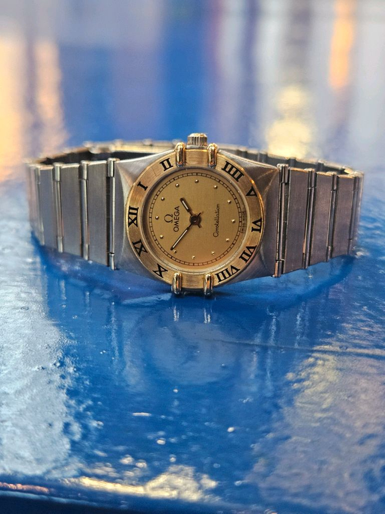 정품 ) 오메가 컨스틸레이션 여성 엔티크 시계 이미지