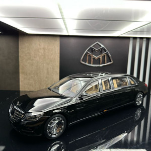 벤츠 마이바흐 S600 풀만 다이캐스트 블랙1:18 이미지
