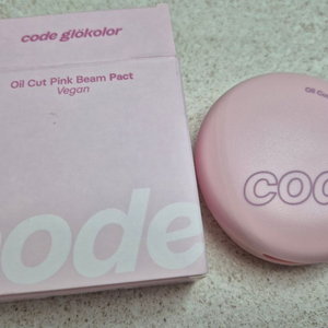 코드글로컬러 오일컷 핑크빔 팩트 이미지