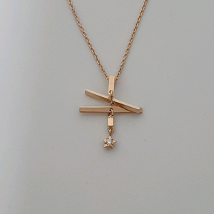 골든듀 18k 수퍼노바 다이아 목걸이 이미지