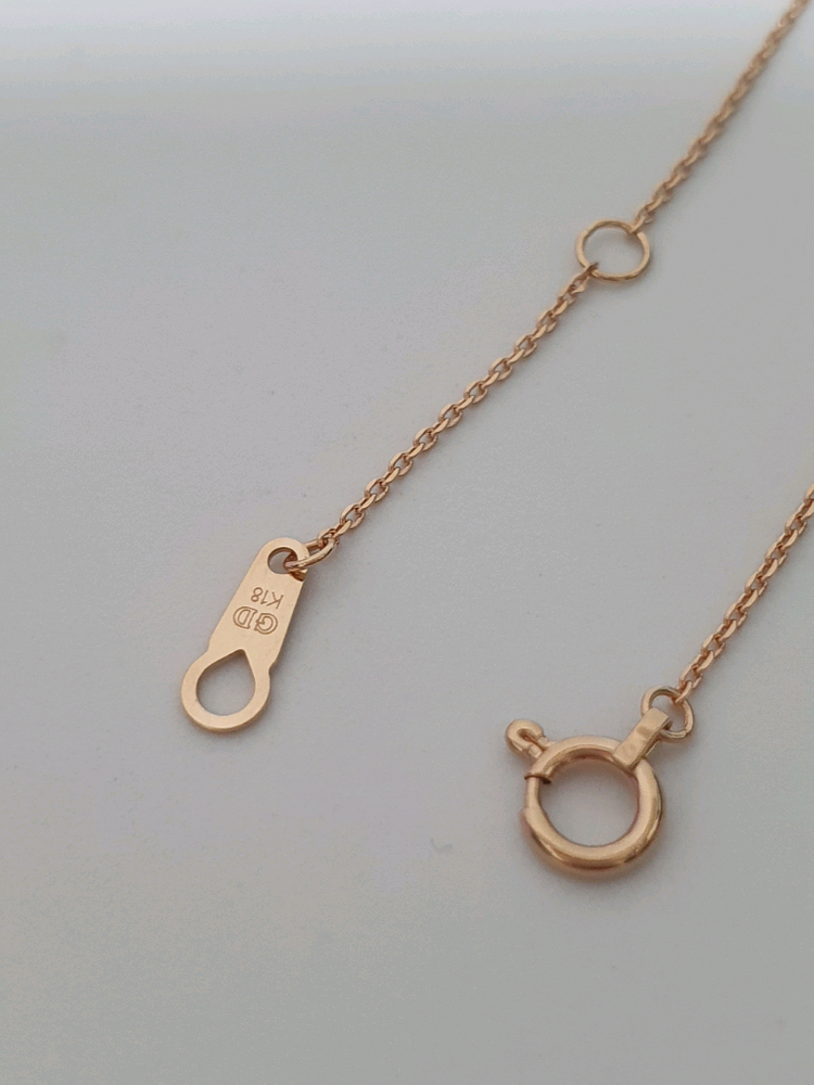 골든듀 18k 수퍼노바 다이아 목걸이 이미지