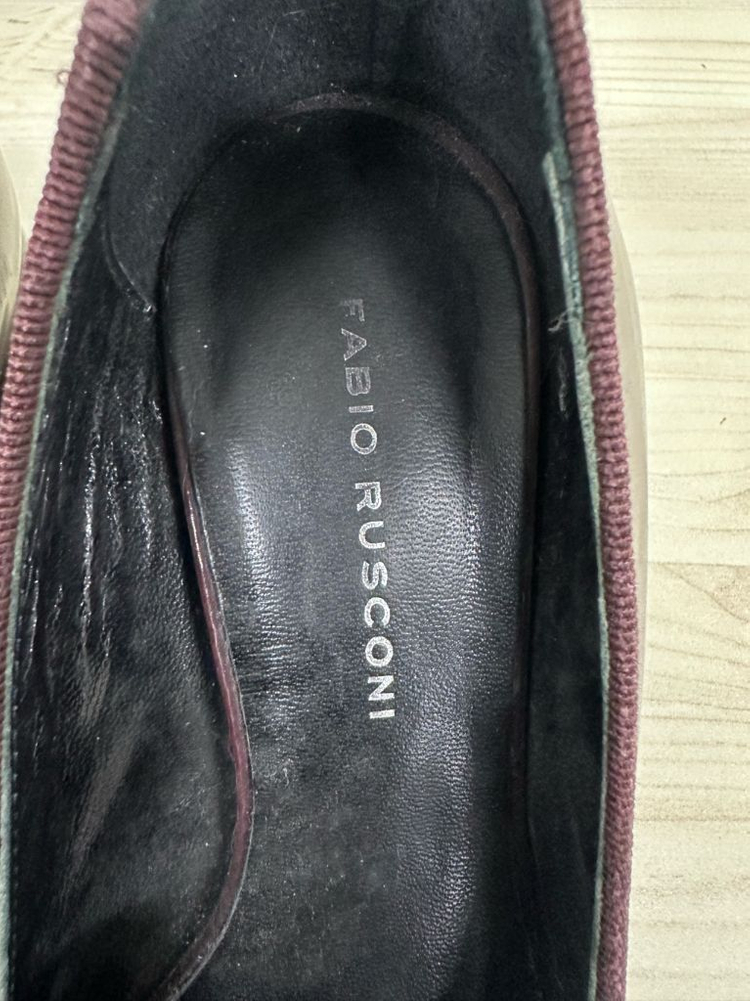 [패션] 파비오 루스코니, FABIO RUSCONI 여성화, 이탈리아 브랜드, 브라운, 225mm 이미지