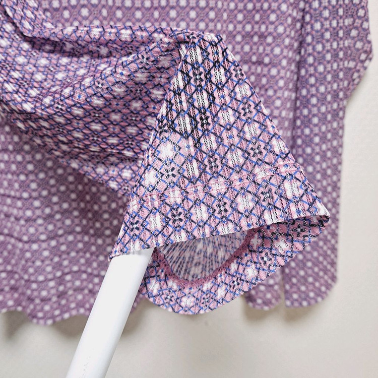 깨끗한 PAT 여성 카라 긴팔티 스판 지퍼 티셔츠 이미지