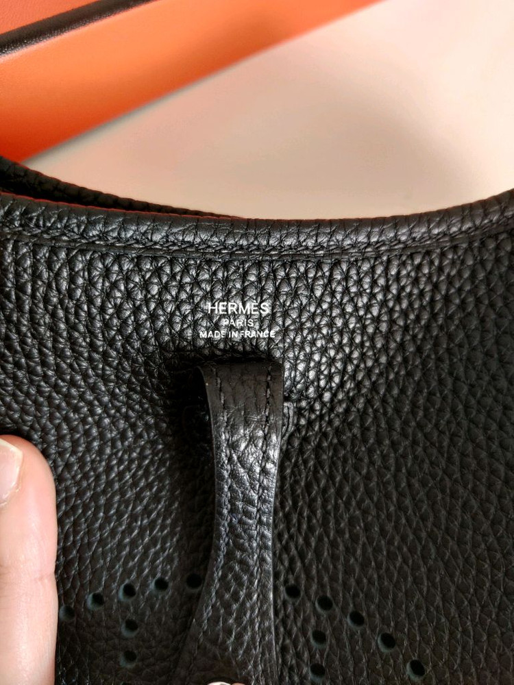 에르메스 에블린 미니 블랙 이미지