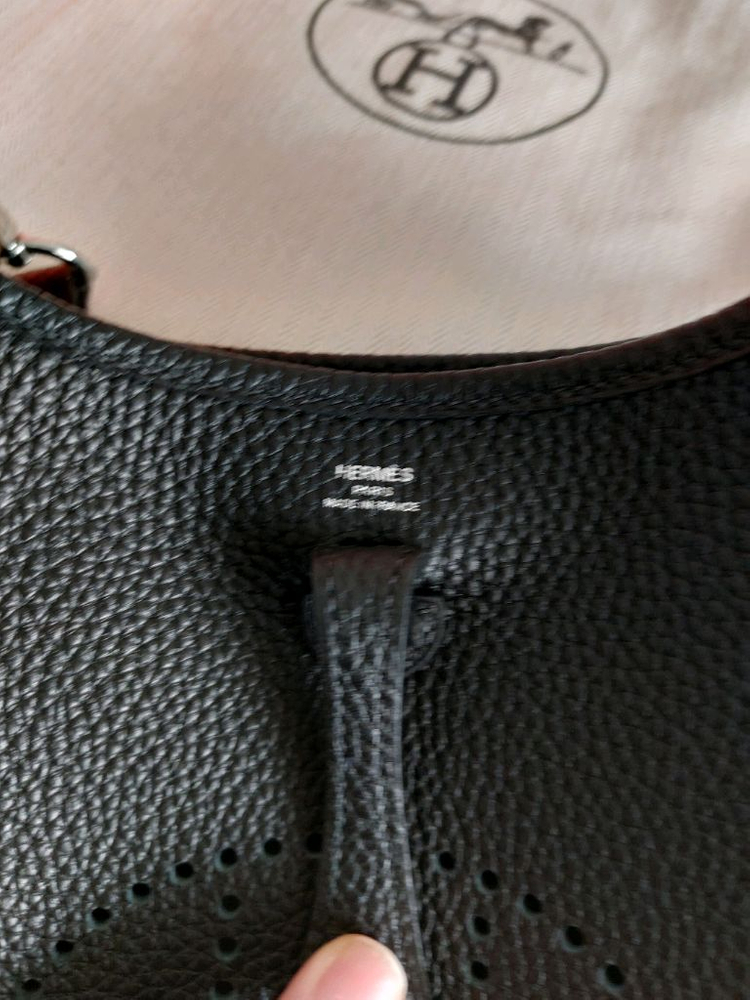 에르메스 에블린 미니 블랙 이미지