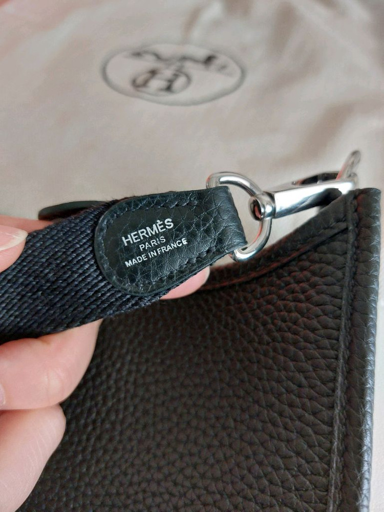 에르메스 에블린 미니 블랙 이미지