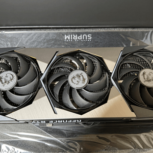 RTX 3080 슈프림X 10G LHR 판매합니다. 이미지
