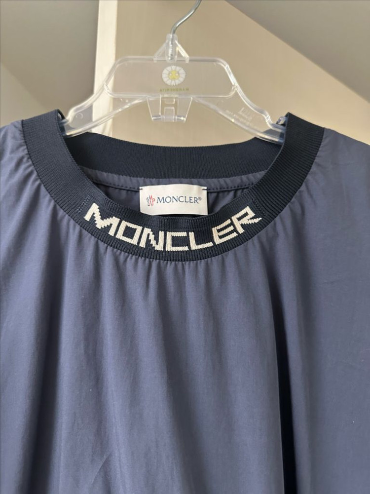 몽클레어 키즈 로고 밴딩 원피스 12Y 이미지