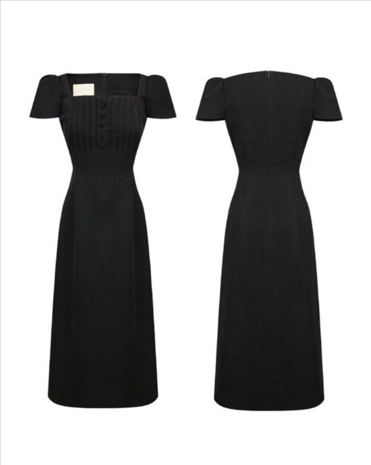 새상품 플로움 로즈 케이크 드레스 화이트 이미지