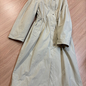 지컷 바스락 23년 후드 야상 점퍼 자켓 스트링 코트 올드머니룩 출근룩 트렌치 이미지