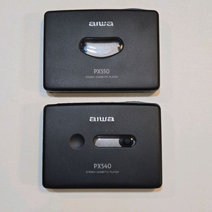 아이와 워크맨 aiwa px550, px540 2개세트 이미지