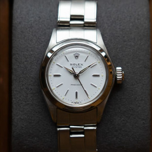 롤렉스 오이스터 프리시전 25mm 수동 빈티지 시계 이미지
