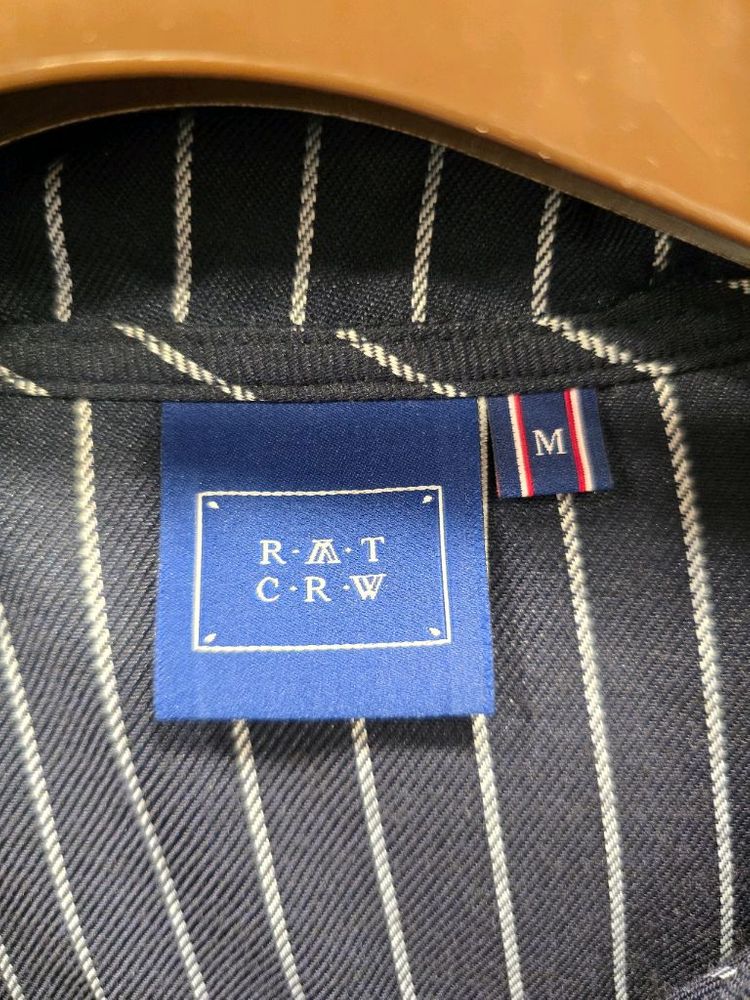 로맨틱크라운 스트라이프 후드 셔츠 프리사이즈 이미지