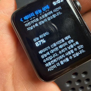 애플워치 Series 3 GPS Nike 스페이스 그레이 이미지