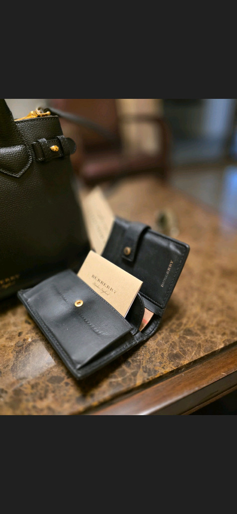 버버리 체크 카드지갑 / 정품 풀구성 / 상태좋음 이미지