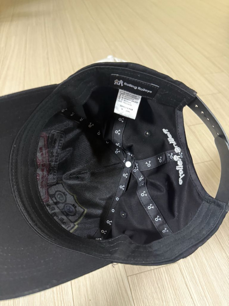 롤링롤라이 블랙 볼캡 이미지