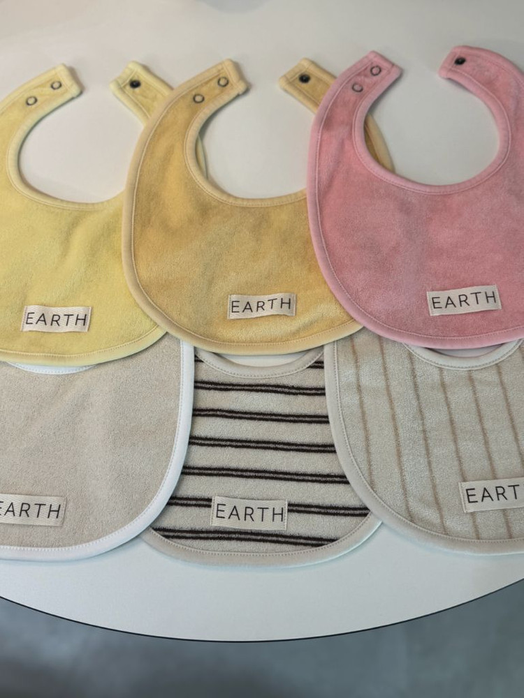 아기 턱받이 세트 이미지