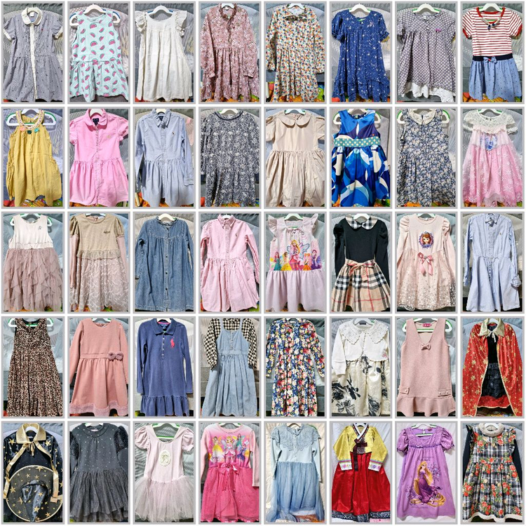 7~9세 여아옷 일괄 판매합니다. 이미지