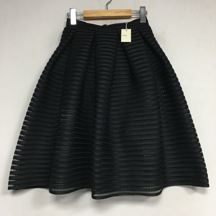 새상품 MAJE 마쥬 네오프렌 플레어 스커트 1 이미지