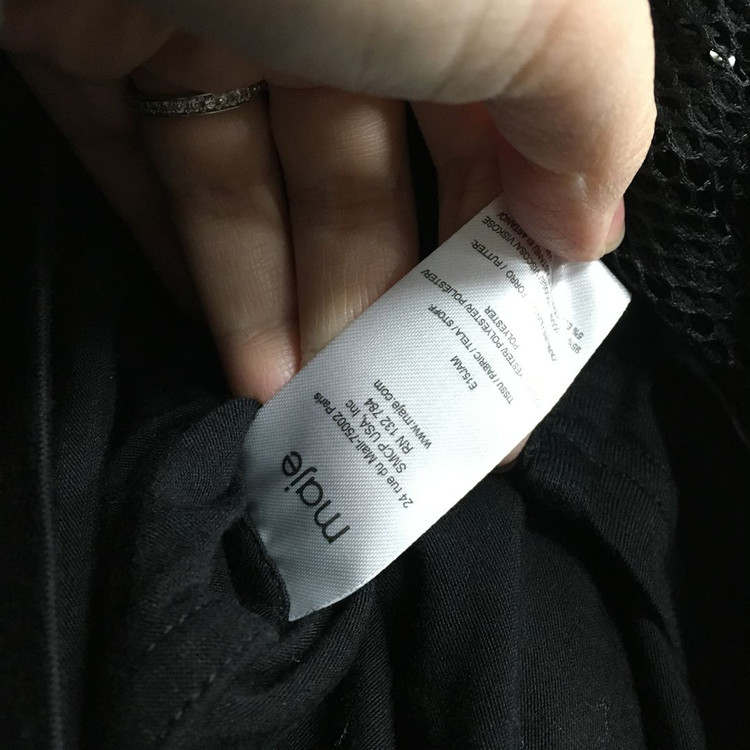 새상품 MAJE 마쥬 네오프렌 플레어 스커트 1 이미지