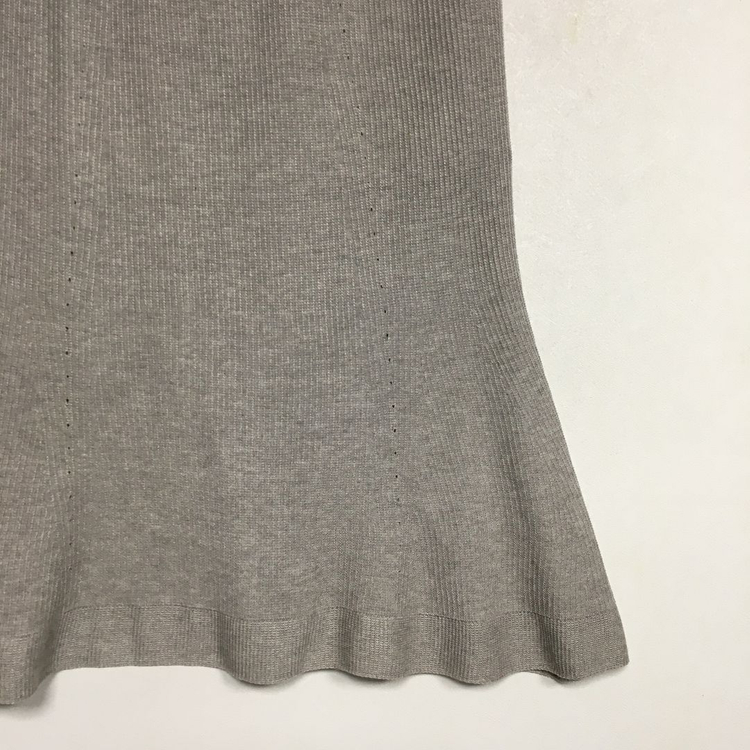 TIME 타임 플레어 니트 스커트 F 이미지