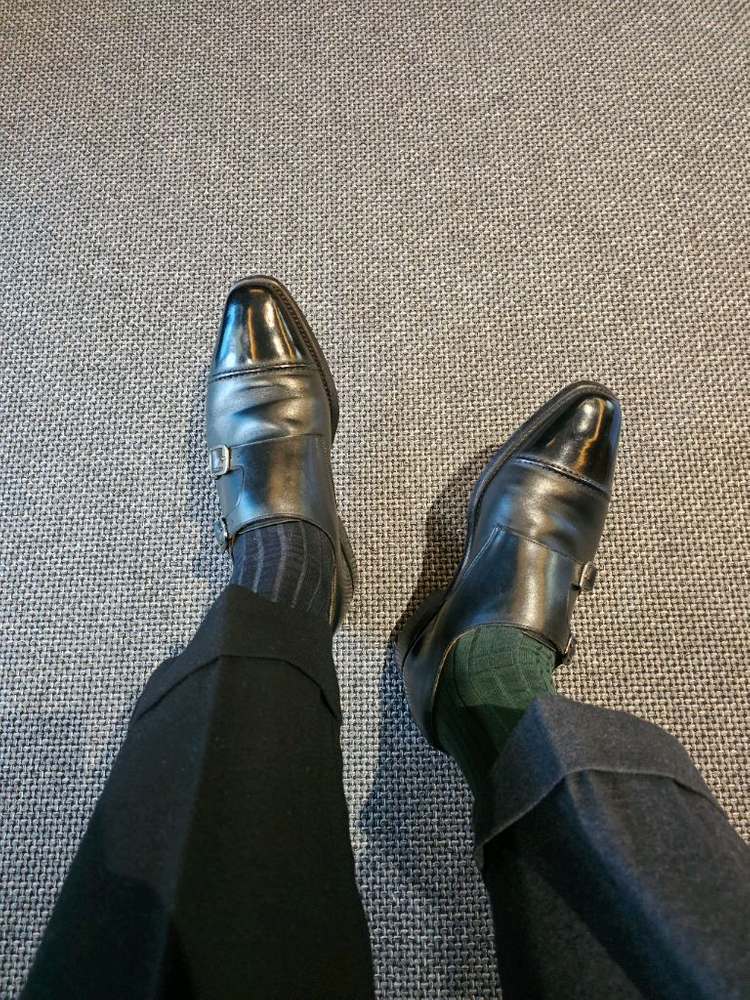 금강제화 헤리티지블랙9006 240(245) (로크,버윅,헤리티지리갈,스트레이트팁,예식구두) 이미지