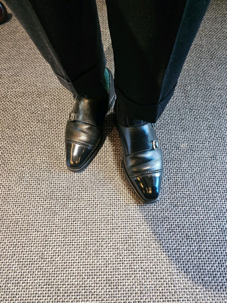 금강제화 헤리티지블랙9006 240(245) (로크,버윅,헤리티지리갈,스트레이트팁,예식구두) 이미지