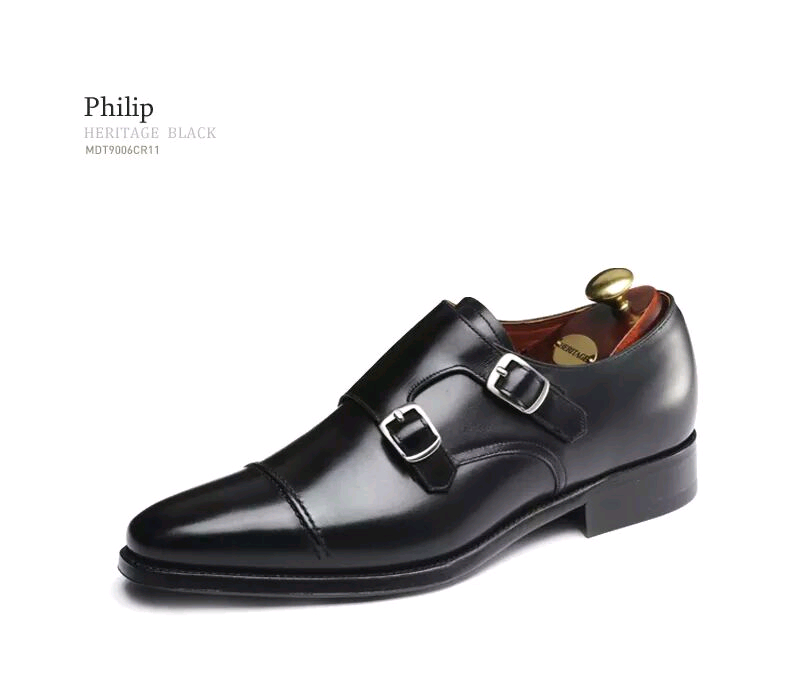 금강제화 헤리티지블랙9006 240(245) (로크,버윅,헤리티지리갈,스트레이트팁,예식구두) 이미지