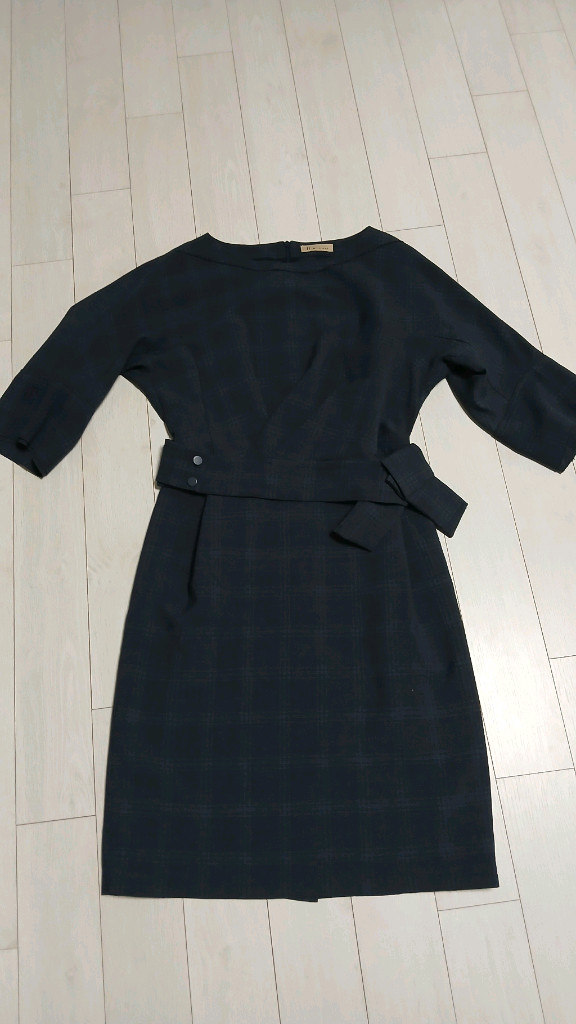 잇미샤 체크무늬 원피스(상태최상) 이미지