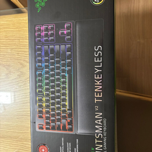 레이저 헌츠맨 v2 텐키리스 게이밍 기계식 키보드 이미지